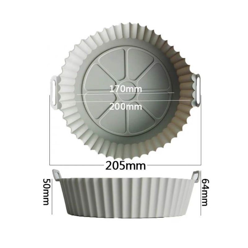 Φόρμα Σιλικόνης Για Air Fryer – Silicone Pot Pad