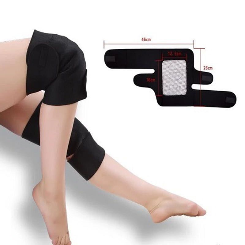 Θερμαινόμενη Υφασμάτινη Επιγονατίδα - Tourmaline Self-heating Knee Brace - Angel shopping