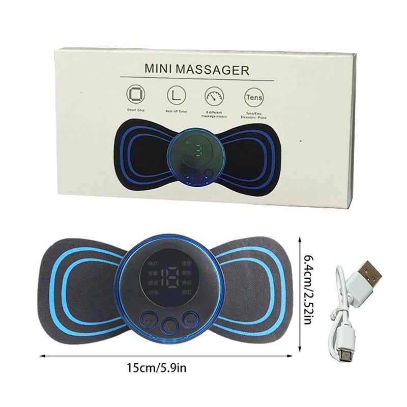 Μίνι συσκευή μασάζ με 8 λειτουργίες - Mini massager 8 modes