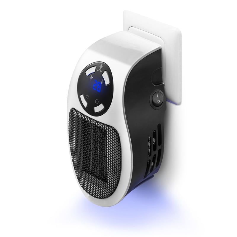 Φορητό αερόθερμο πρίζας 500W - Handy portable warm air blower heater