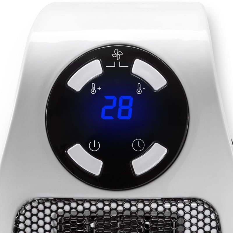 Φορητό αερόθερμο πρίζας 500W - Handy portable warm air blower heater