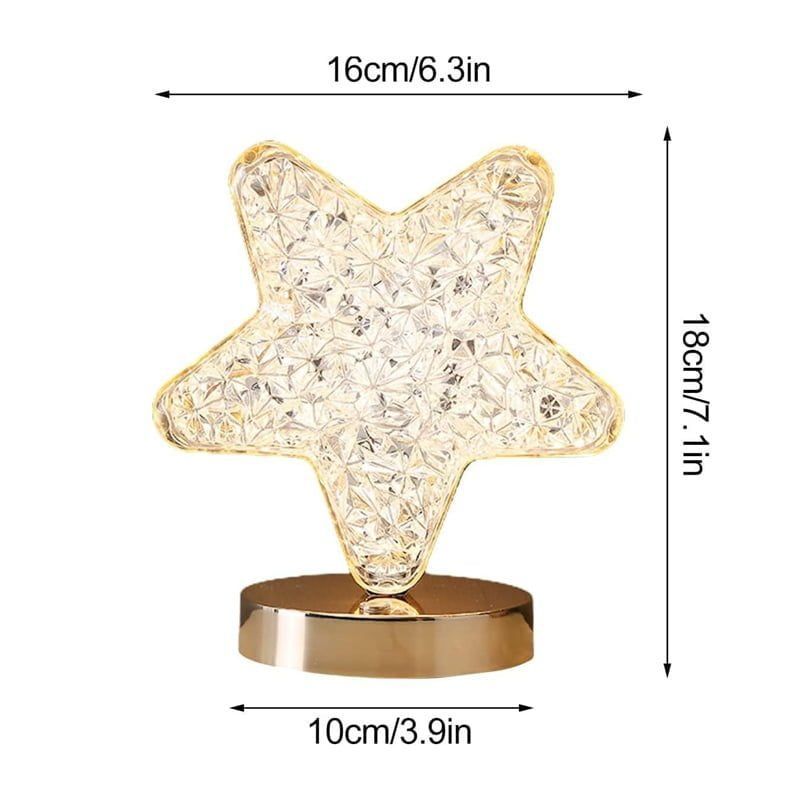 Επιτραπέζιο Φωτιστικό Αστέρι με USB 700K-6500K - USB Highlight three gear lamp Model:8207