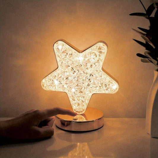 Επιτραπέζιο Φωτιστικό Αστέρι με USB 700K-6500K - USB Highlight three gear lamp Model:8207