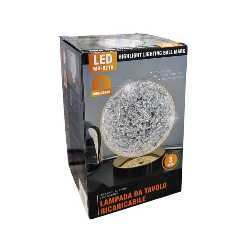 Επιτραπέζιο Φωτιστικό με USB 700K-6500K - USB Highlight three gear lamp Model:8210 - Angel shopping