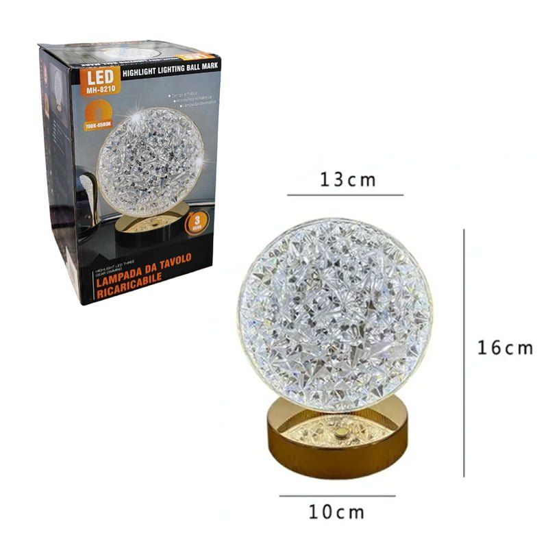 Επιτραπέζιο Φωτιστικό με USB 700K-6500K - USB Highlight three gear lamp Model:8210
