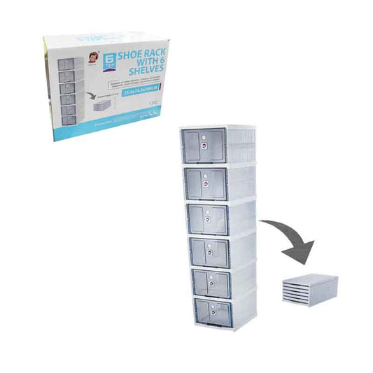 Ραφιέρα Παπουτσιών με 6 Θέσεις – Shoe Rack with 6 Shelves