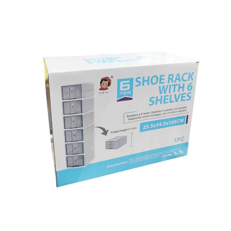 Ραφιέρα Παπουτσιών με 6 Θέσεις – Shoe Rack with 6 Shelves