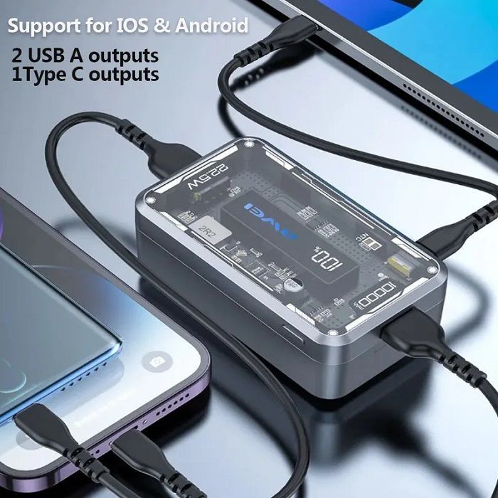Powerbank - P111K - 10.000mah - 22.5W - AWEI - 006866 ΕΙΔΗ ΤΕΧΝΟΛΟΓΙΑΣ>Gadgets>Αξεσουάρ smartphone