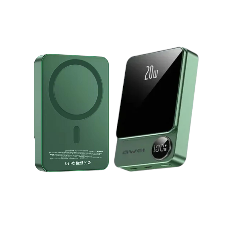Powerbank μαγνητικής φόρτισης - P39K - 10.000mah - 20W - AWEI - 005500 - Grey ΕΙΔΗ ΤΕΧΝΟΛΟΓΙΑΣ>Gadgets>Αξεσουάρ smartphone
