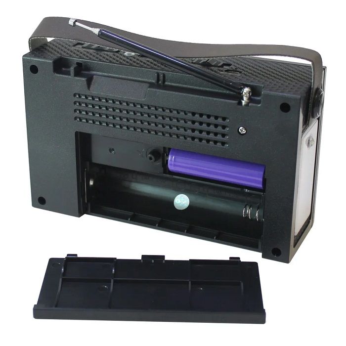 Επαναφορτιζόμενο ραδιόφωνο - M557-BT - 005577 - Black