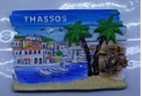 Tουριστικό μαγνητάκι Souvenir - Σετ 12pcs - Resin Magnet - Thassos - 678128