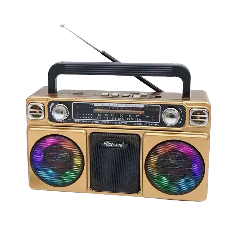 Επαναφορτιζόμενο ραδιόφωνο - RX880D - 008800 - Brown
