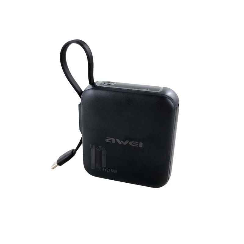 Powerbank - P86K - 10.000mah - AWEI - 008822 - Black ΕΙΔΗ ΤΕΧΝΟΛΟΓΙΑΣ>Gadgets>Αξεσουάρ smartphone