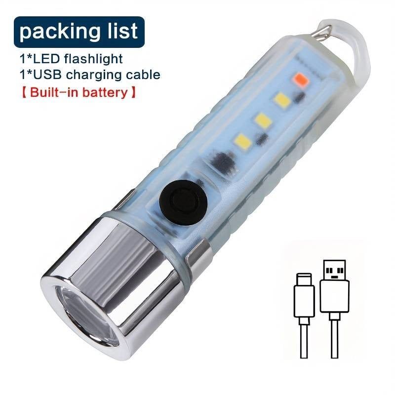 Επαναφορτιζόμενος Φακός LED ZJ-012 - Multifunctional LED Flashlight