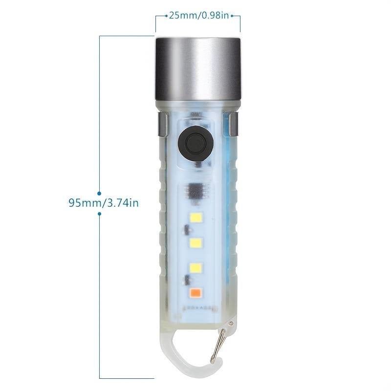 Επαναφορτιζόμενος Φακός LED ZJ-012 - Multifunctional LED Flashlight