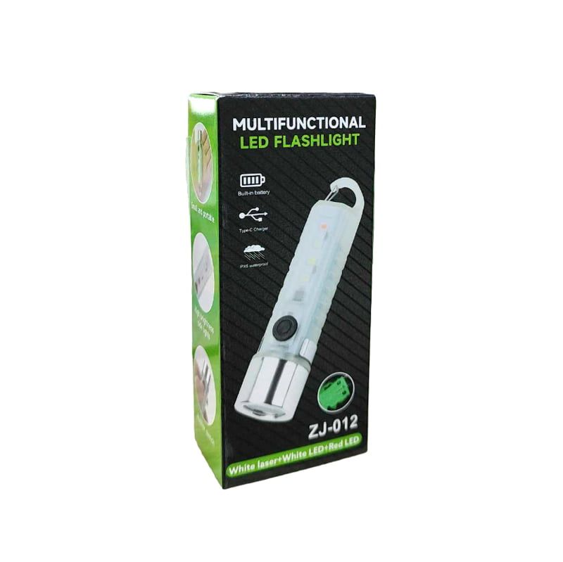 Επαναφορτιζόμενος Φακός LED ZJ-012 - Multifunctional LED Flashlight
