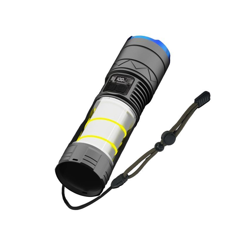 Επαναφορτιζόμενος Φακός LED USB 5021A - Multi-functional Powerful Flashlight Series - Angel shopping