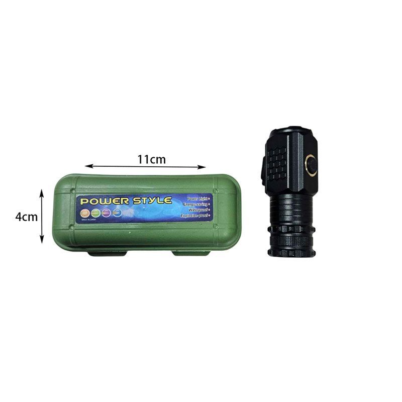 Μίνι Φακός Επαναφορτιζόμενος LED Τσέπης USB Charge  - Small Flashlight Power Style