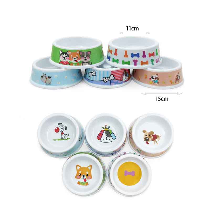Μπολ Φαγητού Σκύλου με Σχέδιο Cartoon - Cartoon Dog Food Bowl - Angel shopping