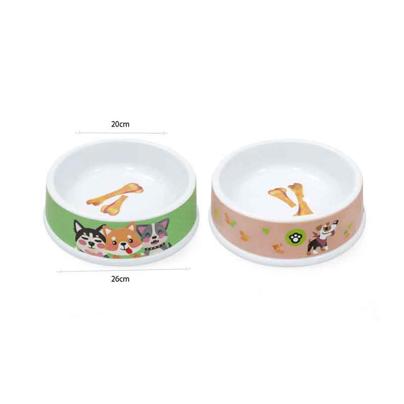 Μπολ Φαγητού Σκύλου με Σχέδιο Cartoon - Cartoon Dog Food Bowl