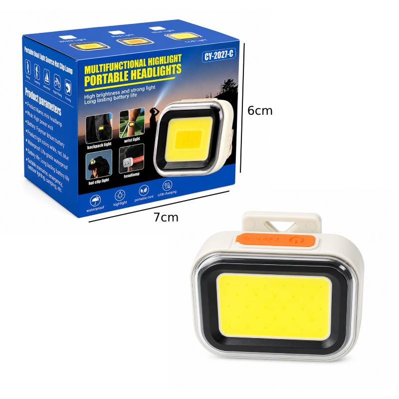 Επαναφορτιζόμενος Φακός Κεφαλής LED CY-2027-C - Rechargeable LED Headlamp