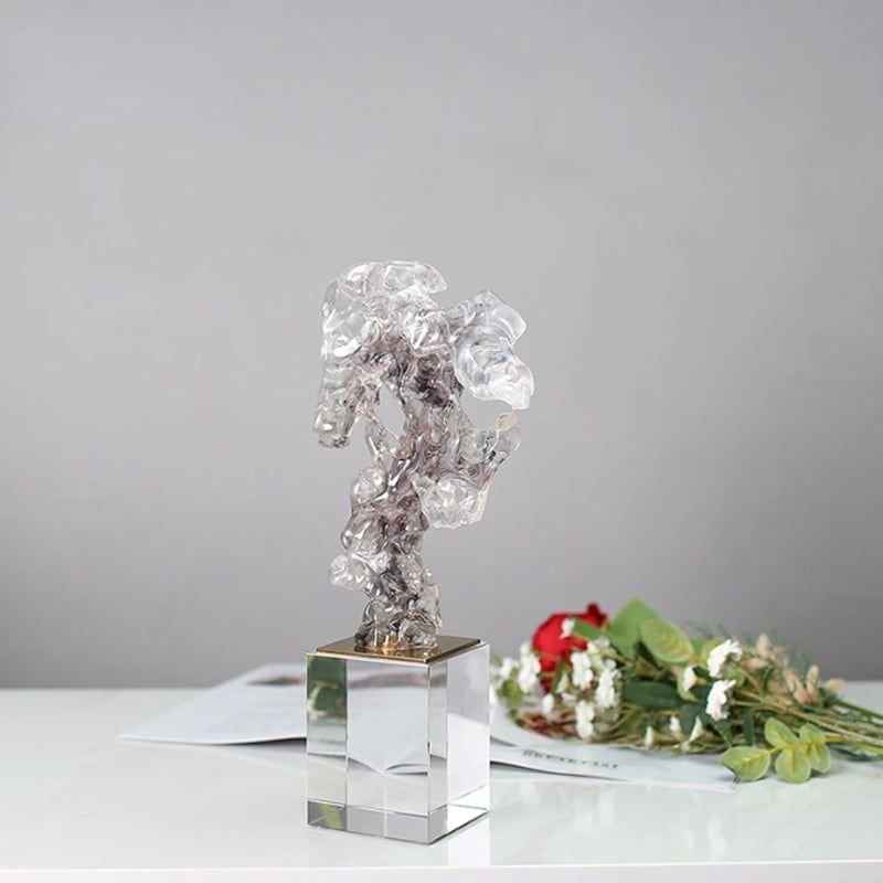 Γυάλινο Διακοσμητικό Γλυπτό - Glass Sculpture Decor