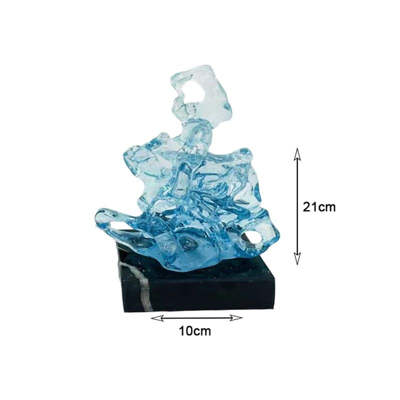 Γυάλινο Διακοσμητικό Γλυπτό - Glass Sculpture Decor