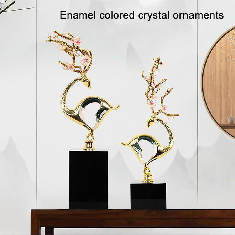 Χρυσό Διακοσμητικό με Μαρμάρινη Βάση - Gold Sculpture Decor