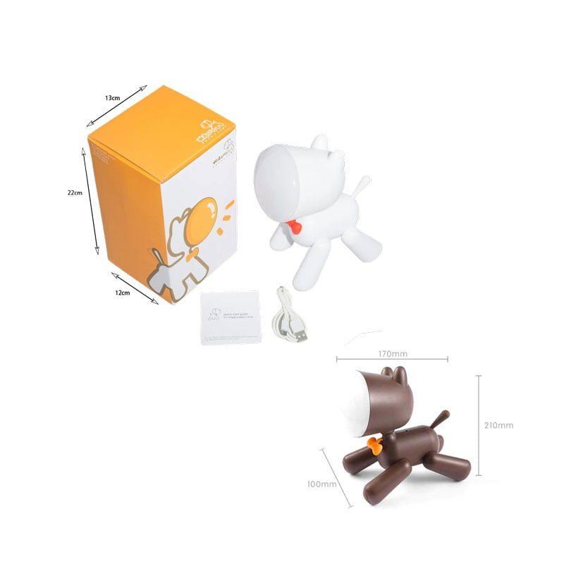 Waggy Φωτιστικό νυκτός LED σε σχήμα κουταβιού - Puppy Dog Lamp