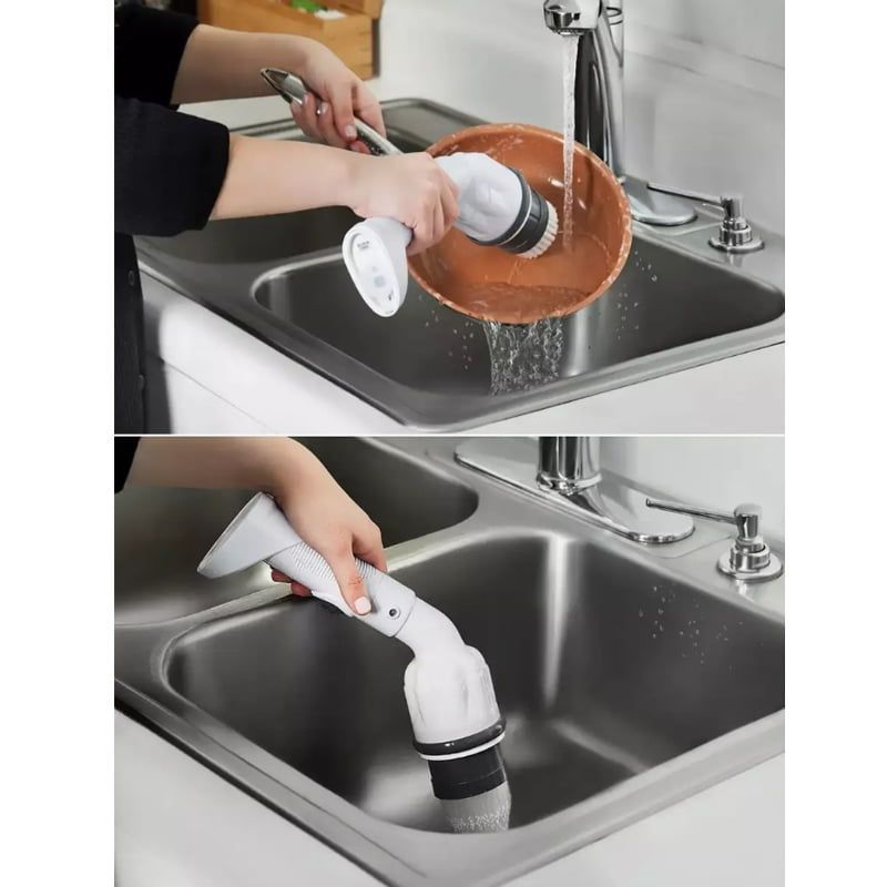 Clorox Επαναφορτιζόμενη Βούρτσα Καθαρισμού με 2 Κεφαλές - Scrubtastic Max Handheld Power Scrubber
