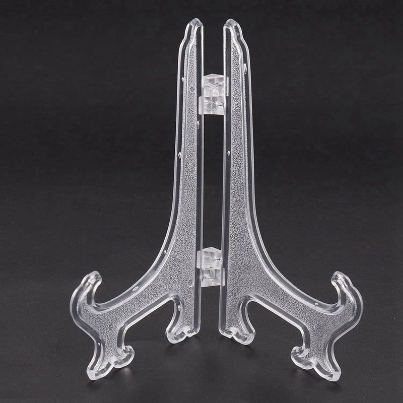 Διάφανη Πλαστική Βάση Κορνίζας 20x22cm - Clear Plastic Frame Stand