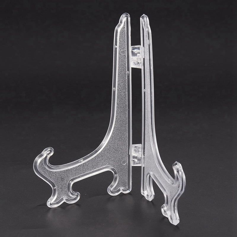 Διάφανη Πλαστική Βάση Κορνίζας 20x22cm - Clear Plastic Frame Stand