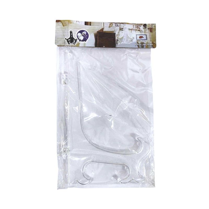 Διάφανη Πλαστική Βάση Κορνίζας 20x22cm - Clear Plastic Frame Stand