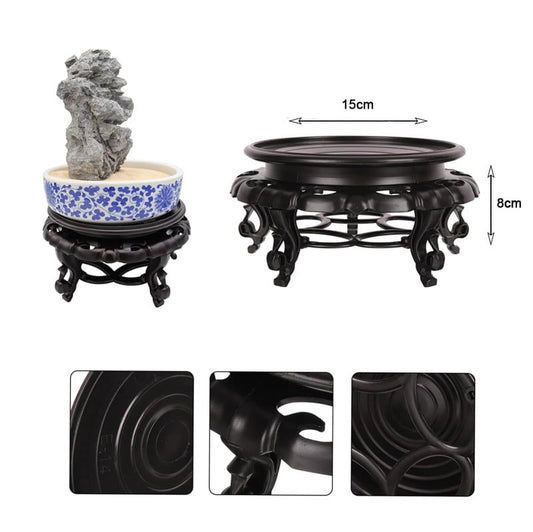 Βάση Γλάστρας Καφέ - Pot Base Vase Stand