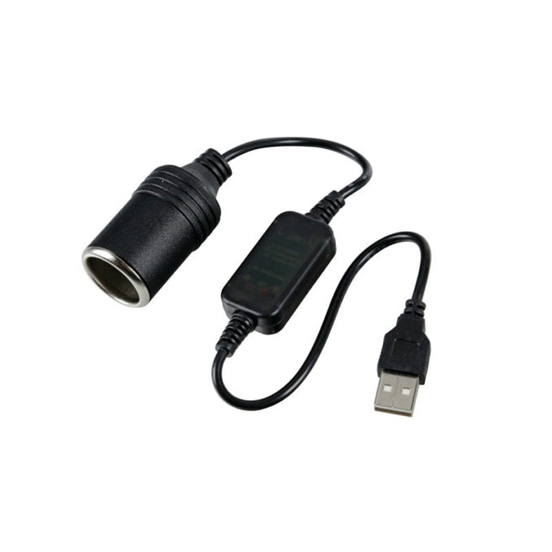 Rchang Μετασχηματιστής/Αντάπτορας Απο USB Σε Υποδοχή Με Φις Αναπτήρα 12-24V  W14258 - De Luxe Fused Cigarette Lighter Plug