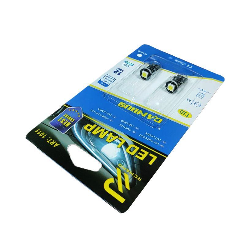 Rchang Λάμπα αυτοκινήτου 12V T10 6500K ART:1011 - Auto Car LED Lamp