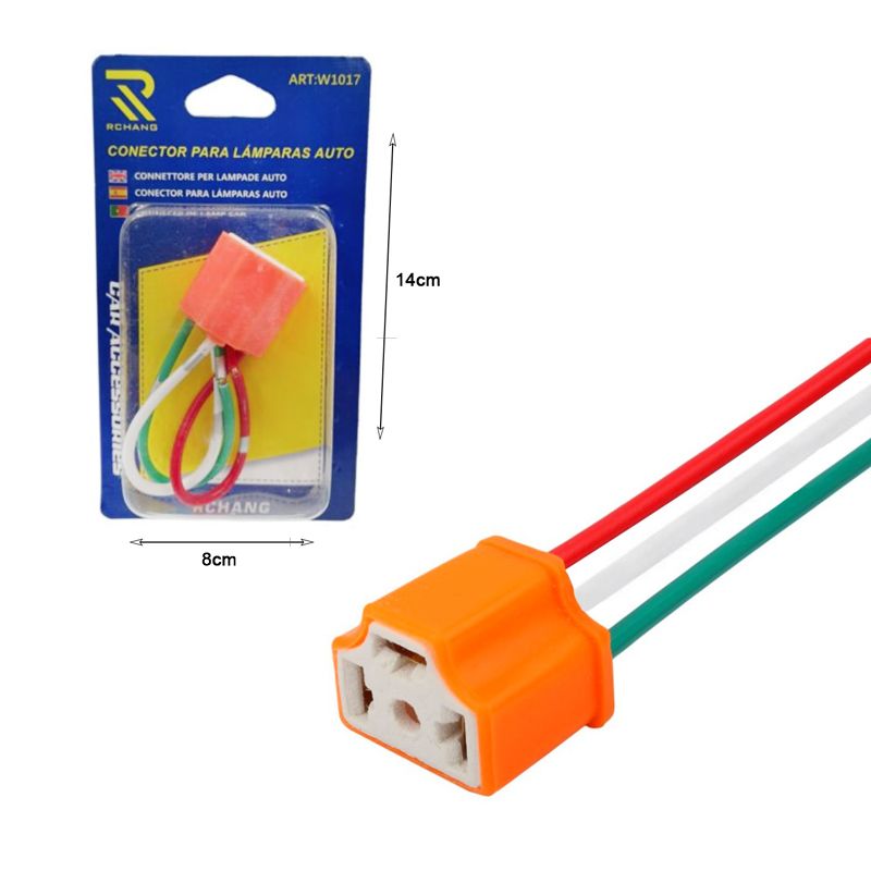 Rchang Αντάπτορας για Λάμπες Φις H4 W1017 - Light Connector Adapter