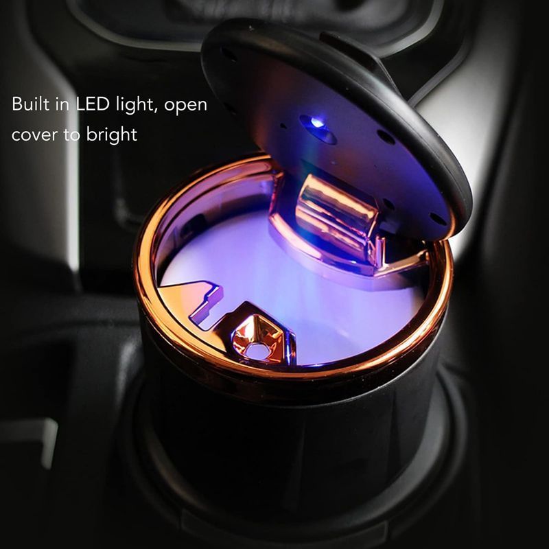 Jinhuoyi LED Σταχτοδοχείο αυτοκινήτου No.X3 – LED Car vehicle ashtray