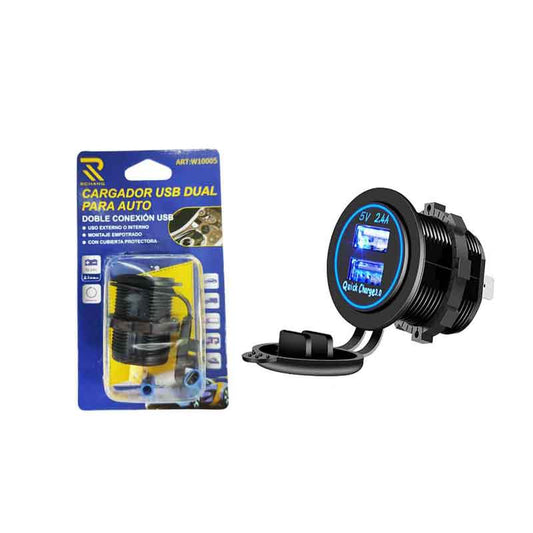 Rchang Διπλή υποδοχή USB για το Αυτοκίνητο W10005 - Cargador USB Dual