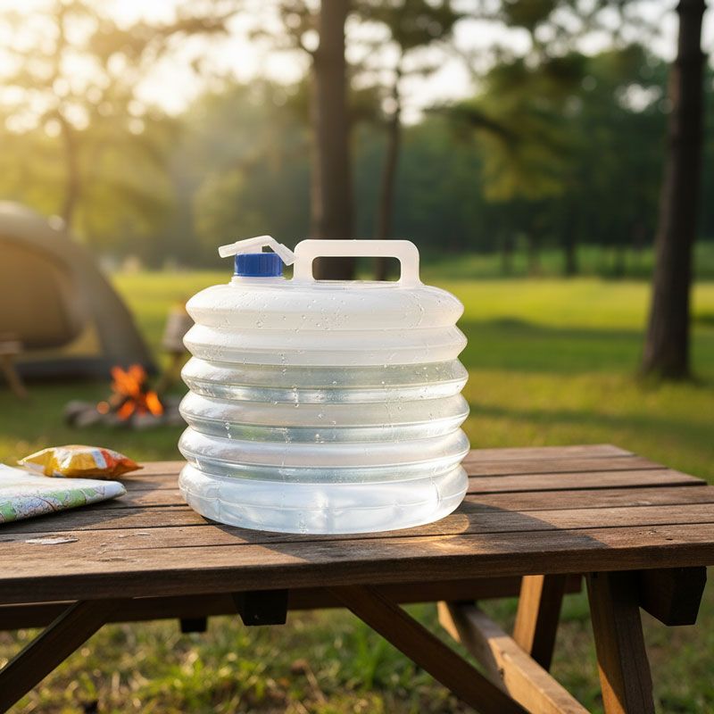 Πτυσσόμενο Δοχείο Νερού 15L με Βρύση - Collapsible Water Container 15L with Spigot