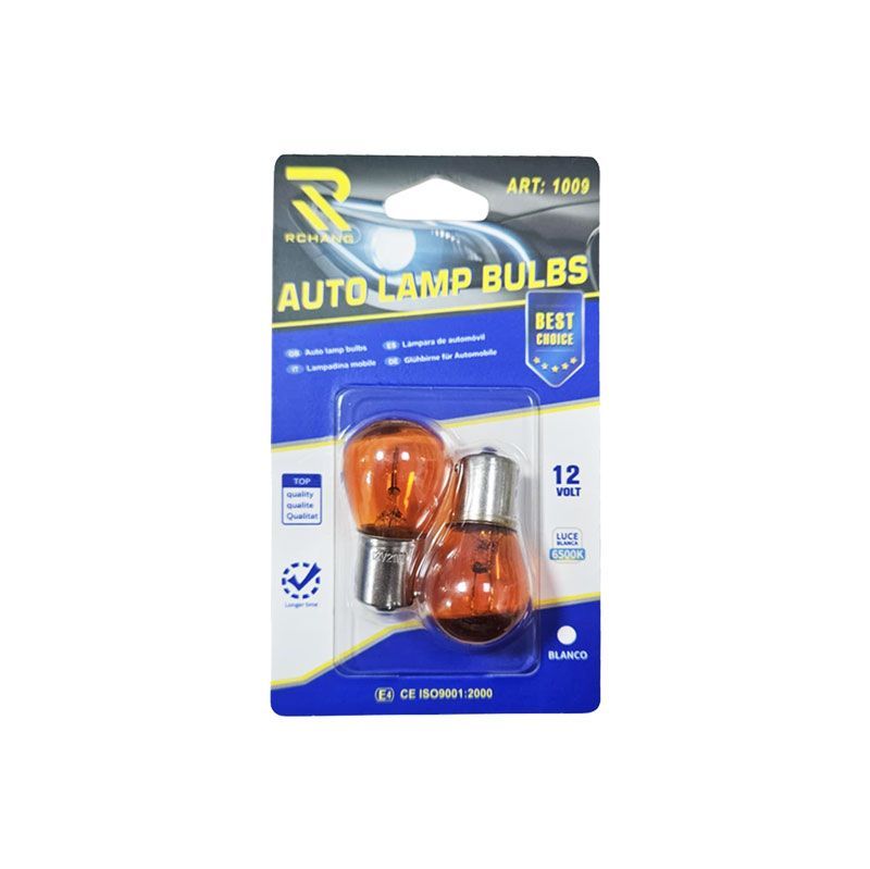 RCHANG Λάμπες Αυτοκινήτου 1009 – Σετ 2 Τεμαχίων 12V 6500K - Auto Lamp Bulbs