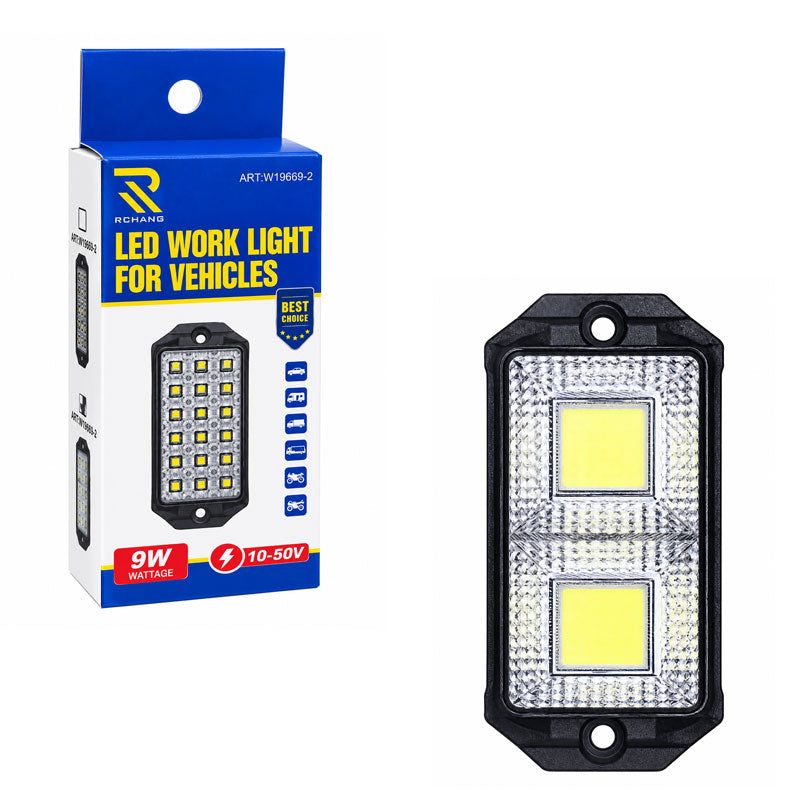 Rchang Προβολέας Εργασίας LED Αυτοκινήτου 9W 10-50V – LED Work Light for Vehicles