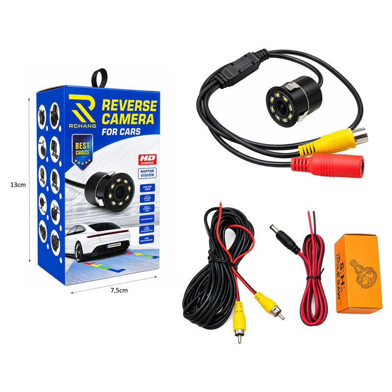 Rchang Κάμερα Οπισθοπορείας Αυτοκινήτου Full HD 1080P - Car Rear View Reverse Camera