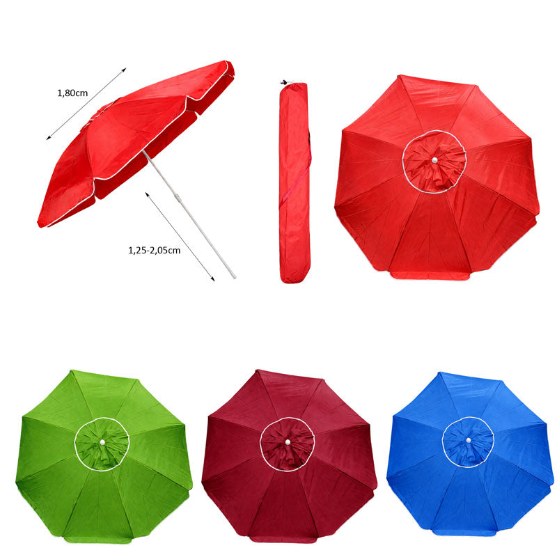 Ομπρέλα Θαλάσσης Στρόγγυλη Φ180cm - Umbrella