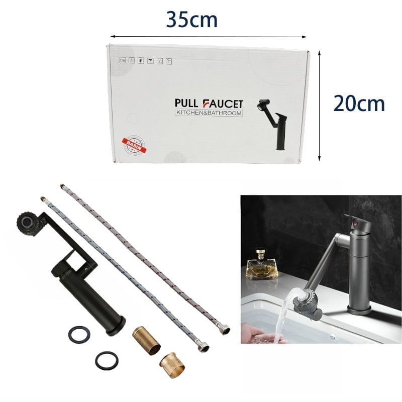 Μπαταρία Κουζίνας/Μπάνιου  Ανθρακί - Kitchen faucet