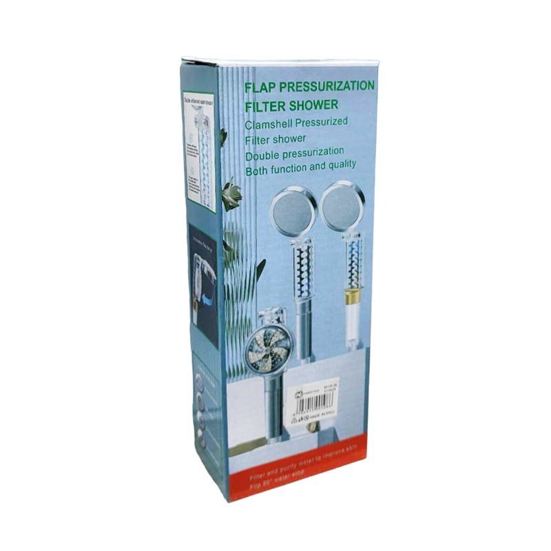 Τηλέφωνο Κεφαλή Ντους Μπάνιου με Φίλτρο - High Pressure Shower Head with Filter