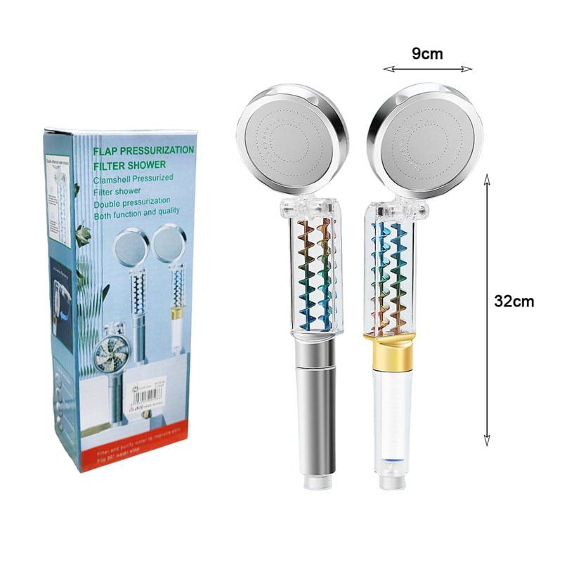 Τηλέφωνο Κεφαλή Ντους Μπάνιου με Φίλτρο - High Pressure Shower Head with Filter