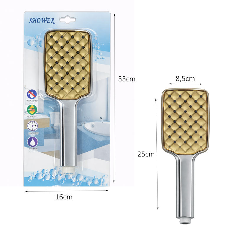 Τηλέφωνο Ντους με Κεφαλή Χρυσού Χρώματος – Handheld Shower Head