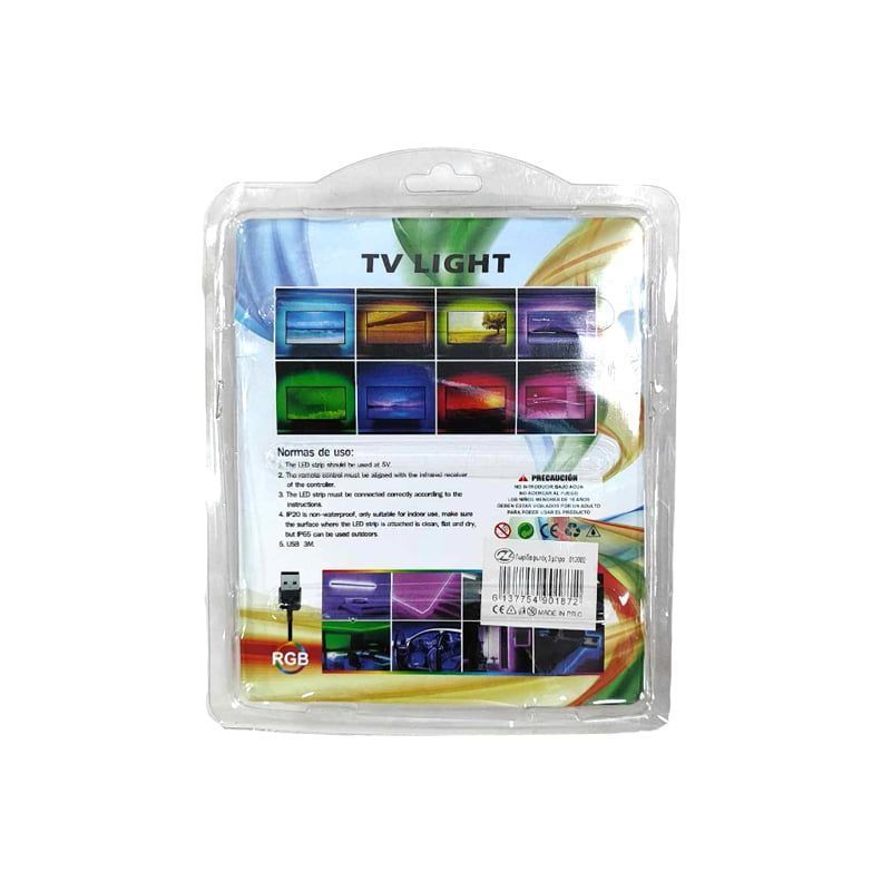 Ταινία Led για τηλεόραση RGB USB 3Μ - TV light