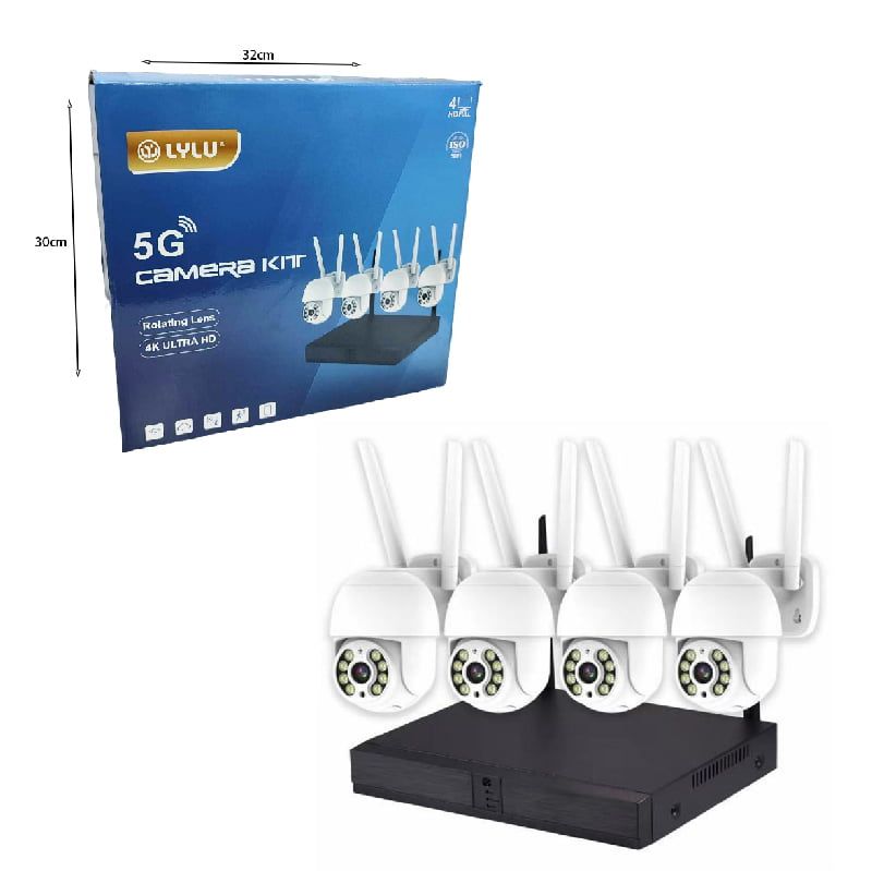 Lylu Καταγραφικό Χώρου με Κάμερες 5G - Camera Kit